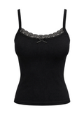 lace ribbon tank