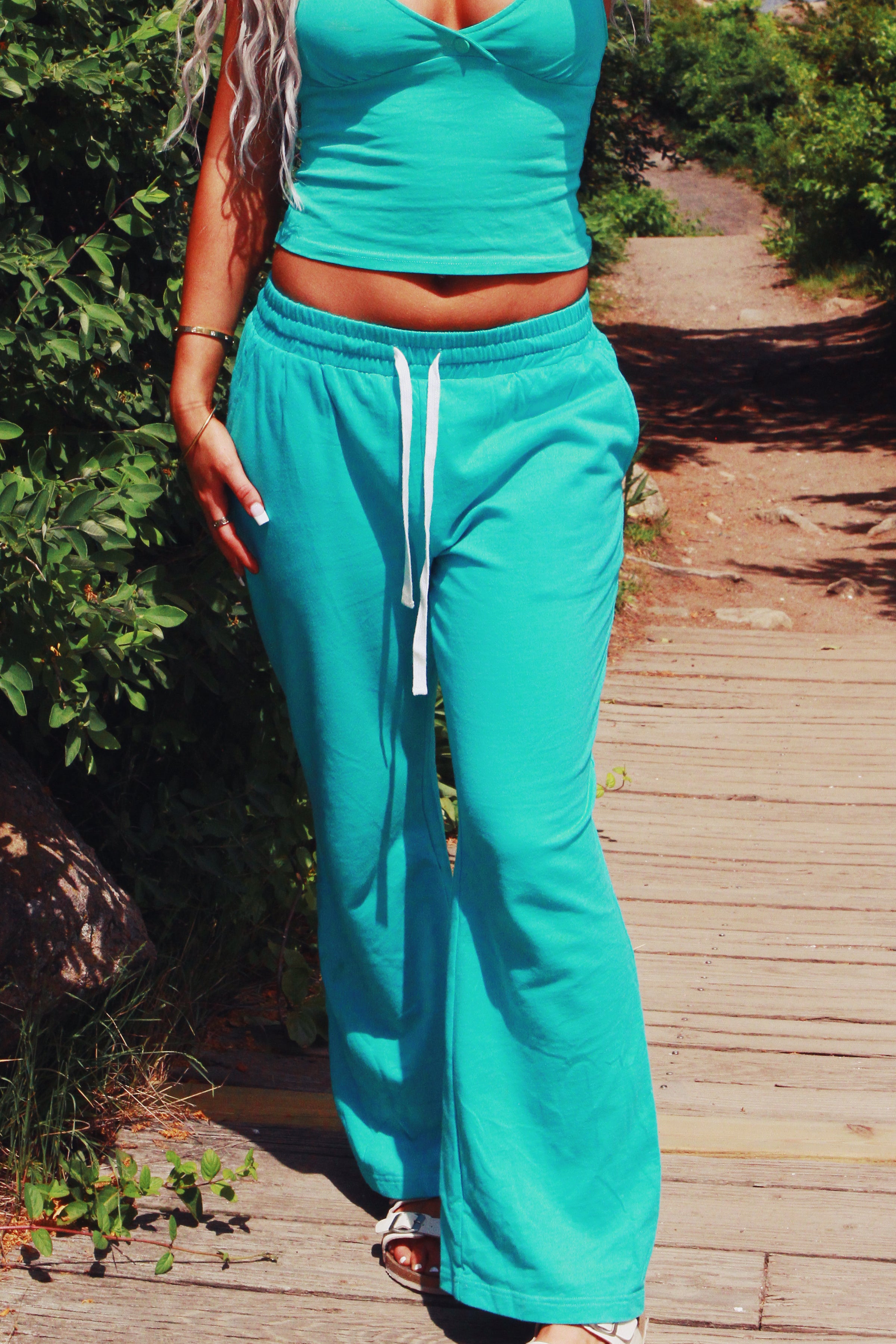 Aquamarine Pants
