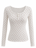 Rosey blush long sleeve
